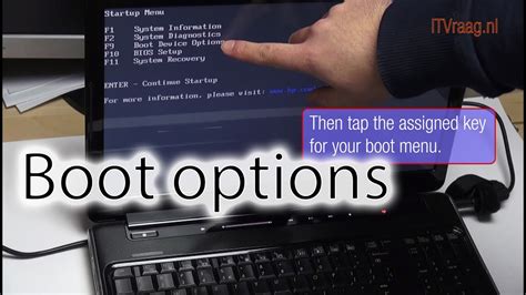 accéder au boot menu.